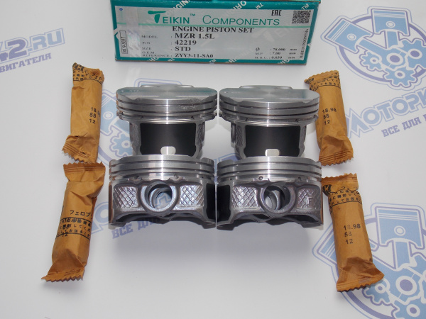 Поршни TEIKIN к-кт 4шт стандарт MAZDA ZY, Z6 07-