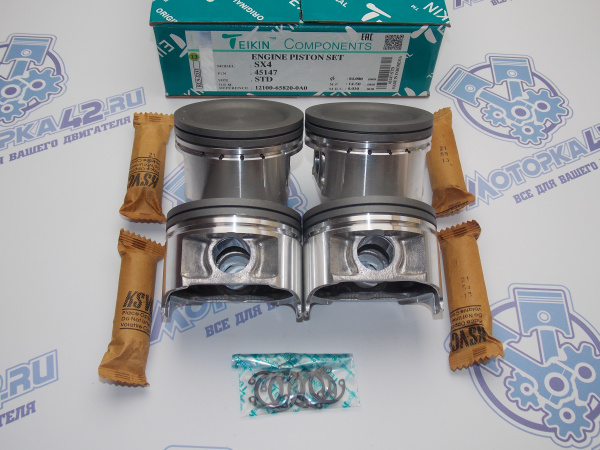 Поршни TEIKIN к-кт 4шт стандарт SUZUKI J20A III