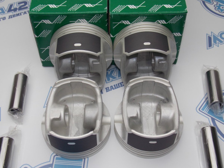 Поршни AW к-кт 4шт ремонт +0,50 FORD Focus 115л.с.