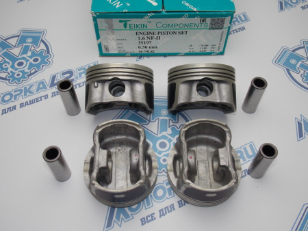 Поршни TEIKIN к-кт 4шт ремонт +0,50 FORD Focus 100л.с.