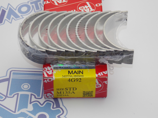 Вкладыши коренные TAIHO стандарт MMC 4G91, 4G92, 4G93 '91-