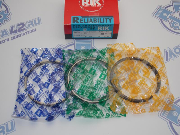 Кольца поршневые RIK ремонт +0,50 MAZDA L3-VDT