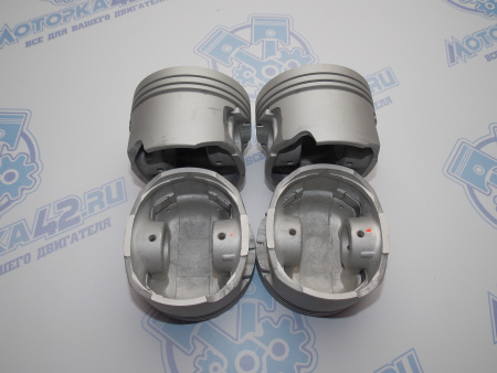 Поршни + кольца к-кт 4шт ремонт +0,50 FORD RDA, RKA MONDEO 1.8