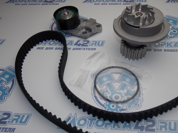 Комплект ремня ГРМ с помпой GM Aveo, Cruze 1,4 / 1,6