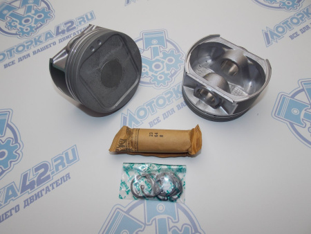 Поршни + кольца 4шт ремонт +0,50 SUBARU EJ205, EJ207