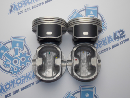 Поршни + кольца к-кт 4шт ремонт +0,50 HYUNDAI G4KE