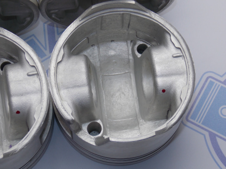 Поршни + кольца к-кт 4шт ремонт +0,50 TOYOTA 3C, 3C-T Gallery