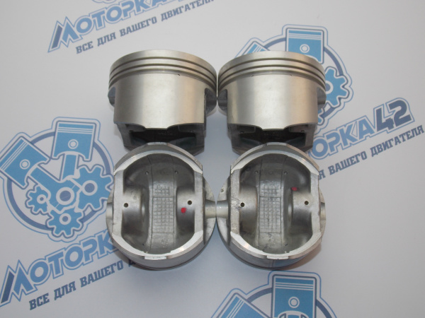 Поршни + кольца к-кт 4шт ремонт +1,00 NISSAN SR20DE