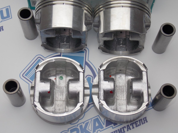 Поршни TEIKIN к-кт 4шт ремонт +0,50 HONDA D17A1