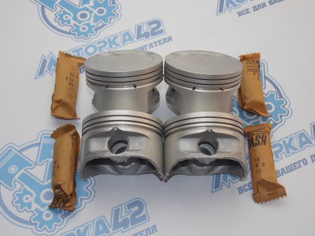 Поршни + кольца к-кт 4шт стандарт HYUNDAI G4ED