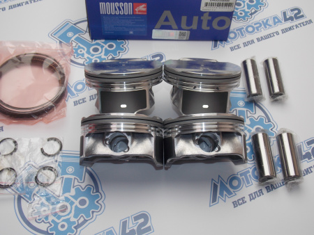 Поршни MOUSSON к-кт 4шт ремонт +0,50 OPEL A24XE / A24XF Antara