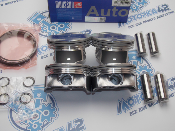 Поршни MOUSSON к-кт 4шт ремонт +0,50 OPEL A24XE / A24XF Antara