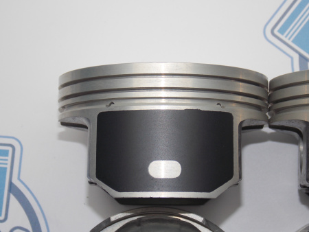 Поршни + кольца к-кт 4шт ремонт +0,50 HYUNDAI G4KE