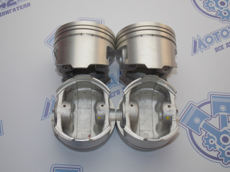 Поршни + кольца к-кт 4шт стандарт MMC 4G63 NEW