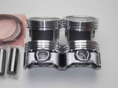 Поршни + кольца 4шт стандарт Chery Tiggo 2.0 без стопоров