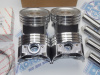Поршни + кольца к-кт 4шт ремонт +0,50 HOVER 2,4 4G69S4N