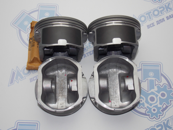 Поршни + кольца к-кт 4шт ремонт +0,50 SUZUKI J24B